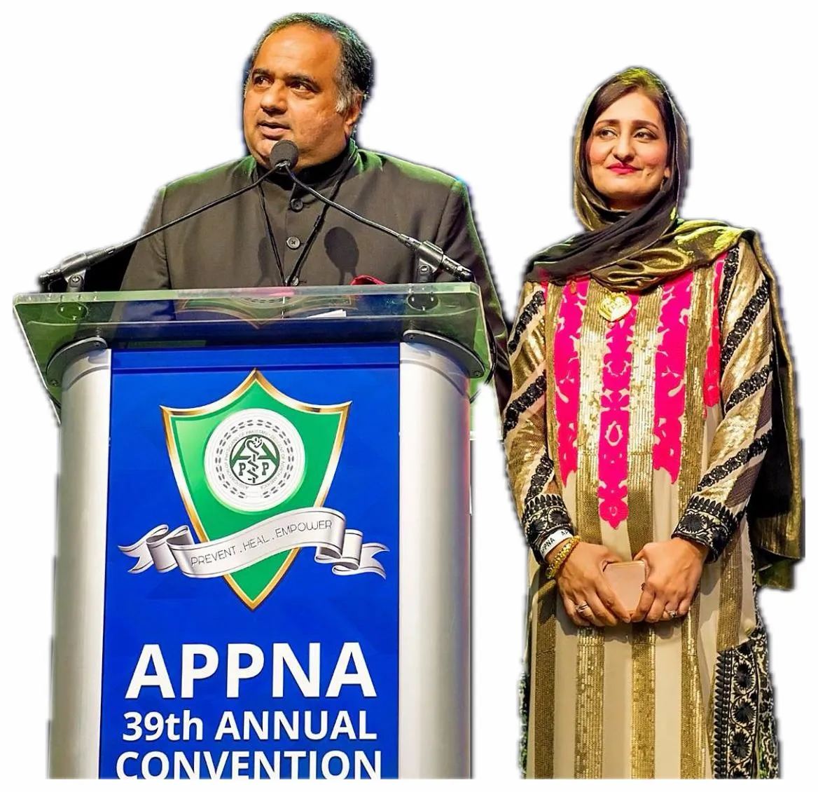 Talha Siddiqui at the APPNA 39th Annual Convention